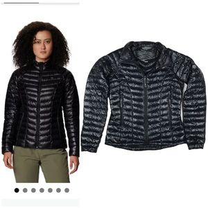 *Sold* Mountain Hardwear Ghost Whisperer Packable 800 Fill Down Jacket Black S